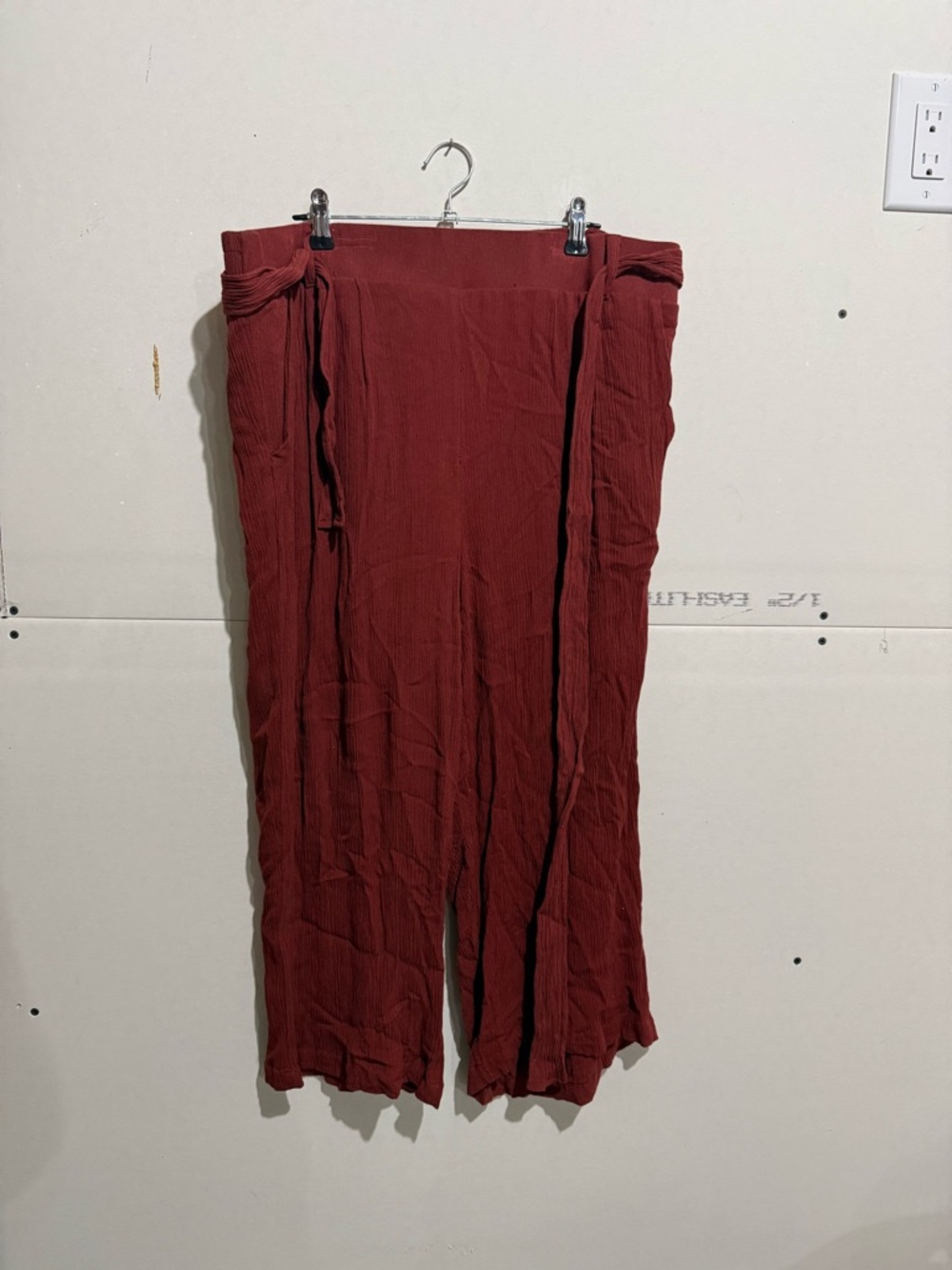 torrid Wine-Red Wide Leg Pants